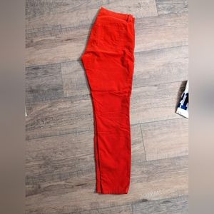 Gap 1969 8R Red Corduroy Skinny Jeans